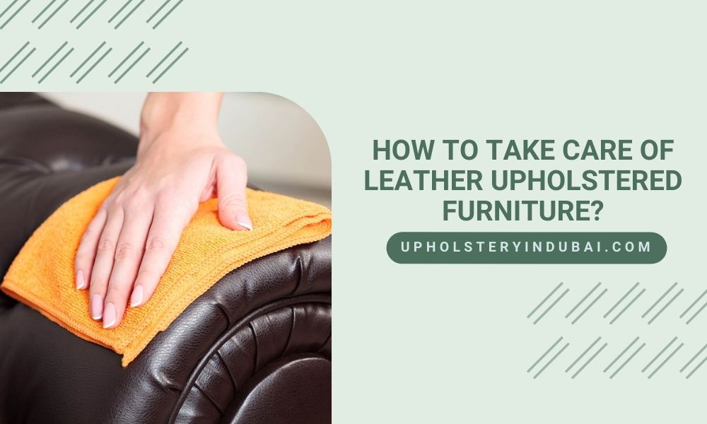 clean leather furniture