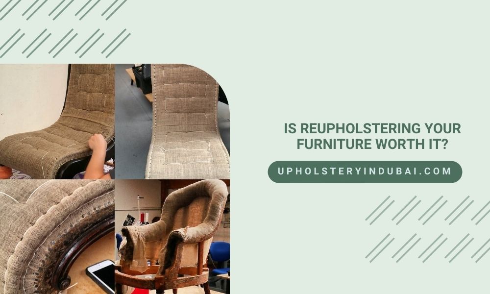 reupholstering furniture
