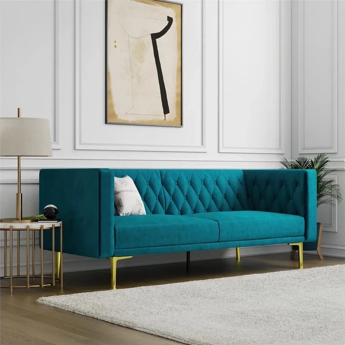 Tuxedo sofa Golg Leg